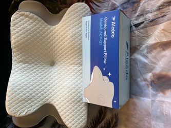 contoured memory foam  support pillow