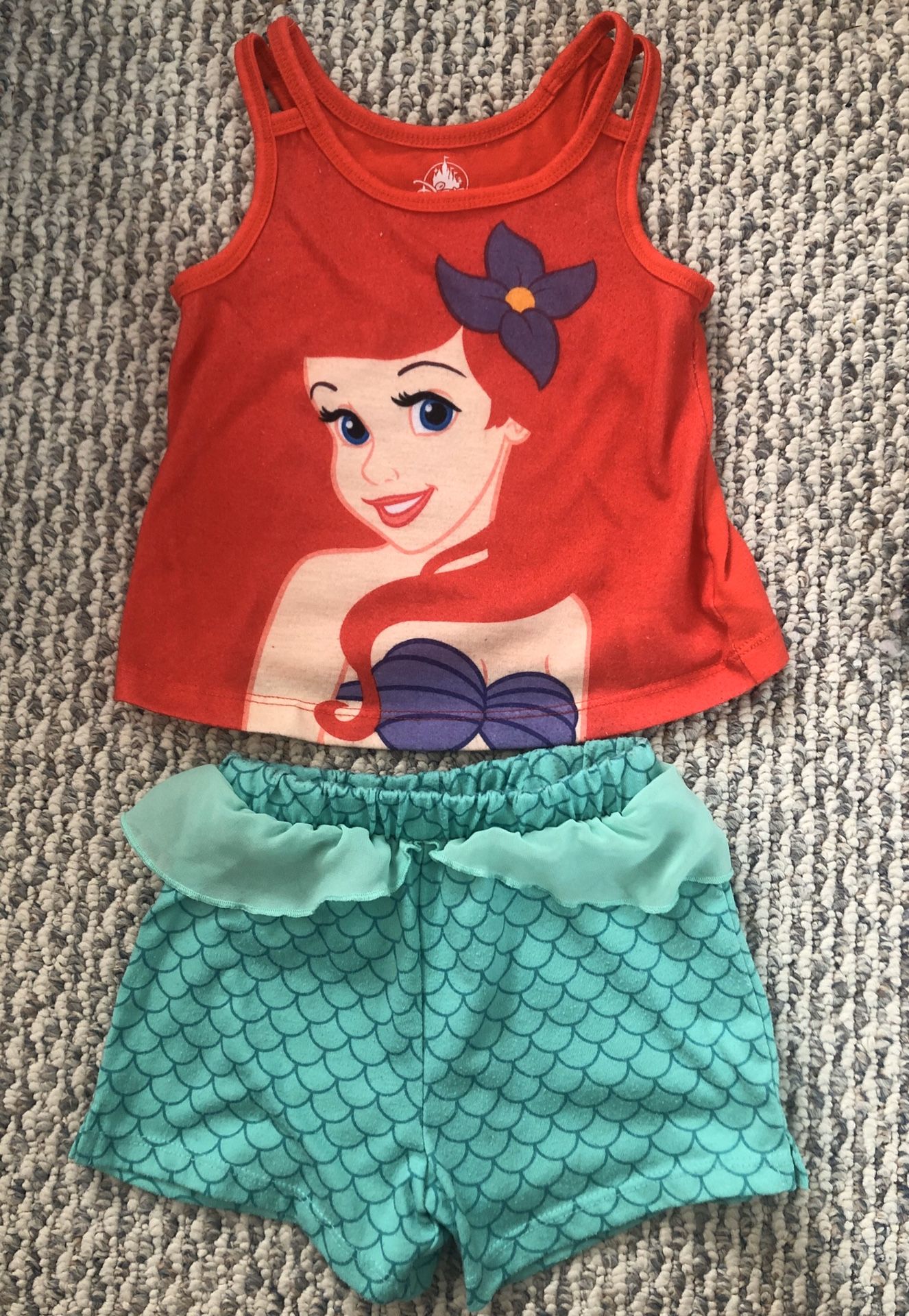 Disney Store Ariel Pajamas