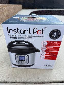 Brand New Instant Pot - 6 qt instant pot 9 in 1 pressure cooker