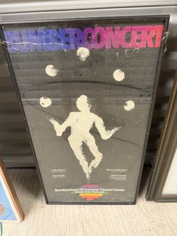 Bumbershoot 79 Summer Concert Series Framed Poster