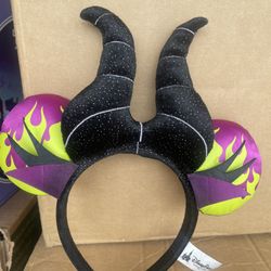 Disney Parks Maleficent Disney Ears Retired Lmtd
