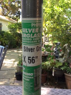 Phyfer Silver Gray Screen 48x54”