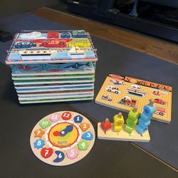 Wooden Puzzle Bundle - Melissa & Doug
