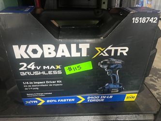 Kobalt 1/4in Impact Driver Kit