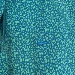 Nike Hoodie Blue Green Women Size Medium