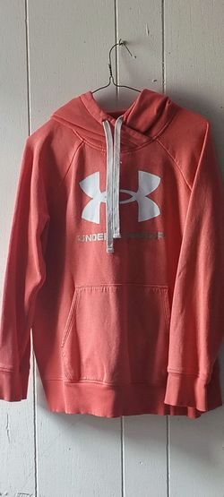 Orange under armer Hoodie