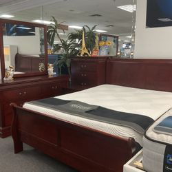 MEMORIAL DAY PRE-SALE NOW, beautiful 5pc bedroom set liquidation furniture for sale 50% OFF