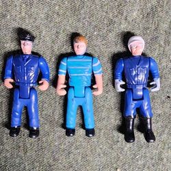 Vintage TootsieToy 1970s Three Figure Bundle