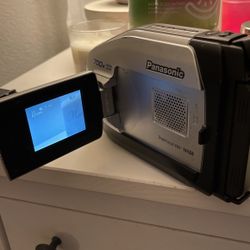 Panasonic Palm Corder VHS And Charger