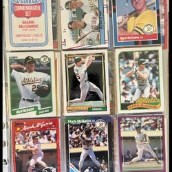 Baseball, Football Cards