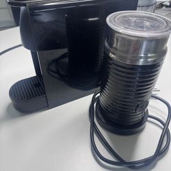 Nesspresso espresso and frother