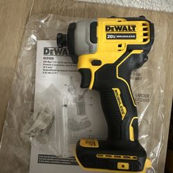 Dewalt 20v Brushless 1/4” Impact Driver (new)