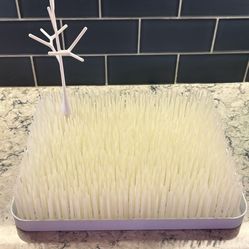 Boon LAWN Baby Bottle Drying Rack + Accessories