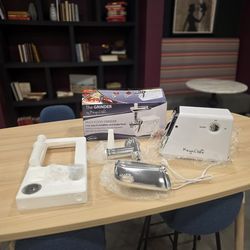 MegaChef Meat Grinder with Sausage and Kibbe Attachments Good For Deer / Hog Hunters