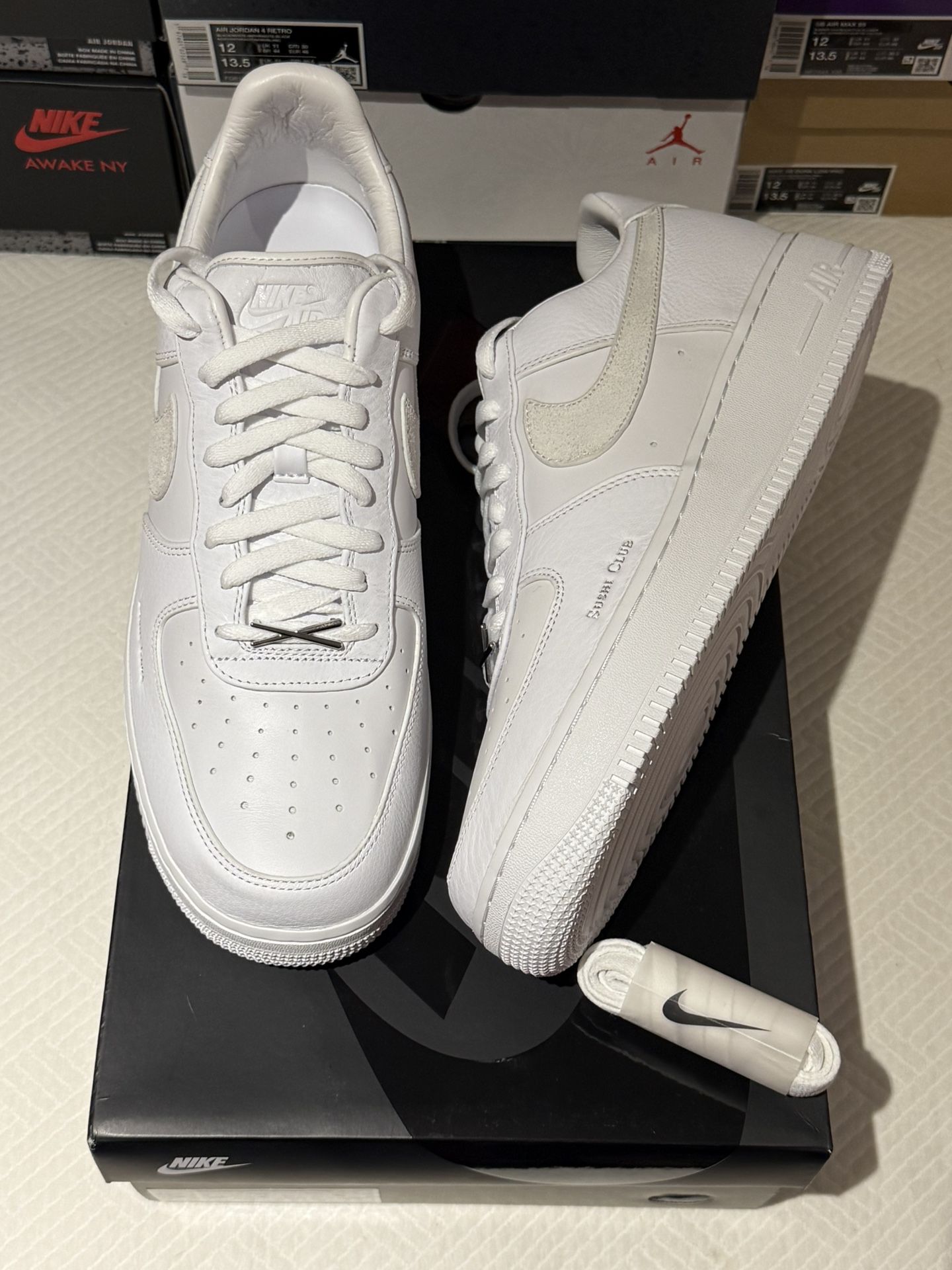 Nike Air Force 1 Low x Sushi Club - White - Size 12M - 2025