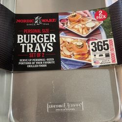 Nordic Ware Burger Trays
