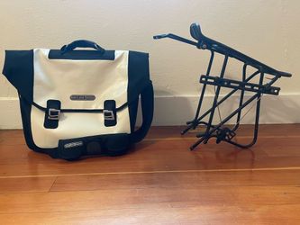 Ortlieb Commuter Pannier and Bike Rack with Quick-Lock System