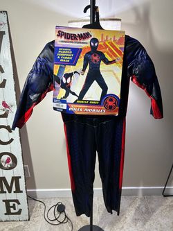 Miles Morales Spider-Man Kids Costume Size Small