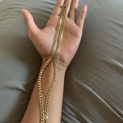 Gold Over Sterling silver 925