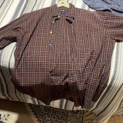 Polo button up sz L