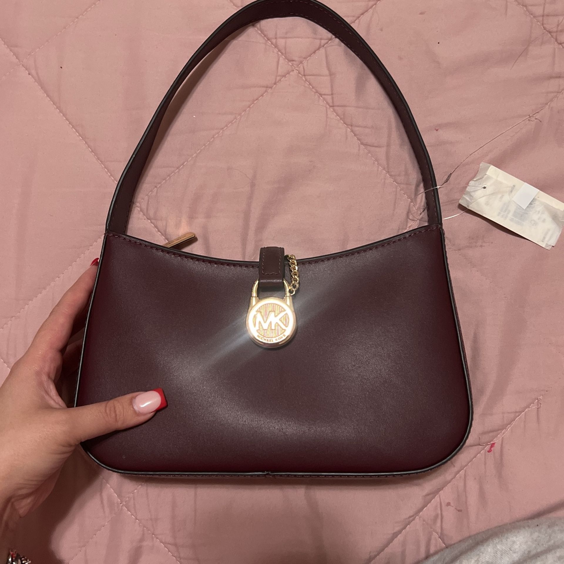Michael Kors Lyra Small Leather Pochette