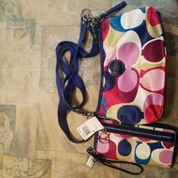 Coach purse and wallet new with tags