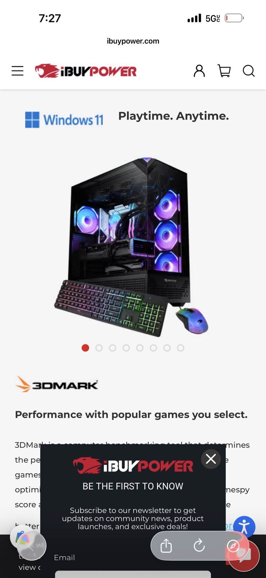 Ibuypower 3D Mark