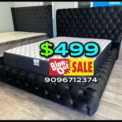 Queenn Size European With Orthopedic Matres!!!!