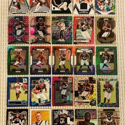 Houston Texans 25 Card Football Lot! Rookies, Prizms, Parallels, Memorabilia, Short Prints, Variations & More!