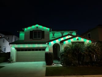 Permanent holiday lighting Kits Only 4 Left- 100- 125ft 24v Everything Included