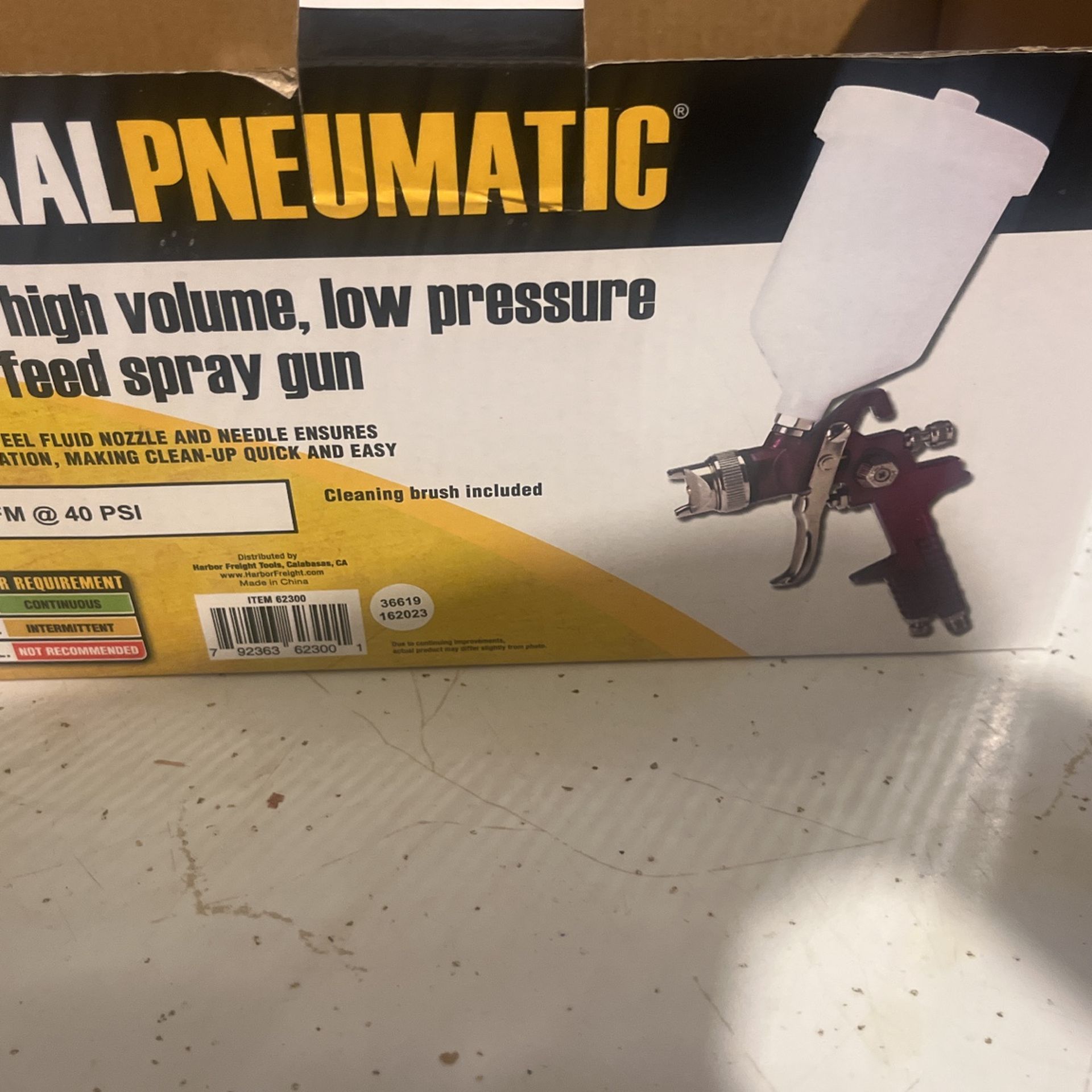 Central Pneumatic Spray Gun for Sale in El Paso, TX OfferUp