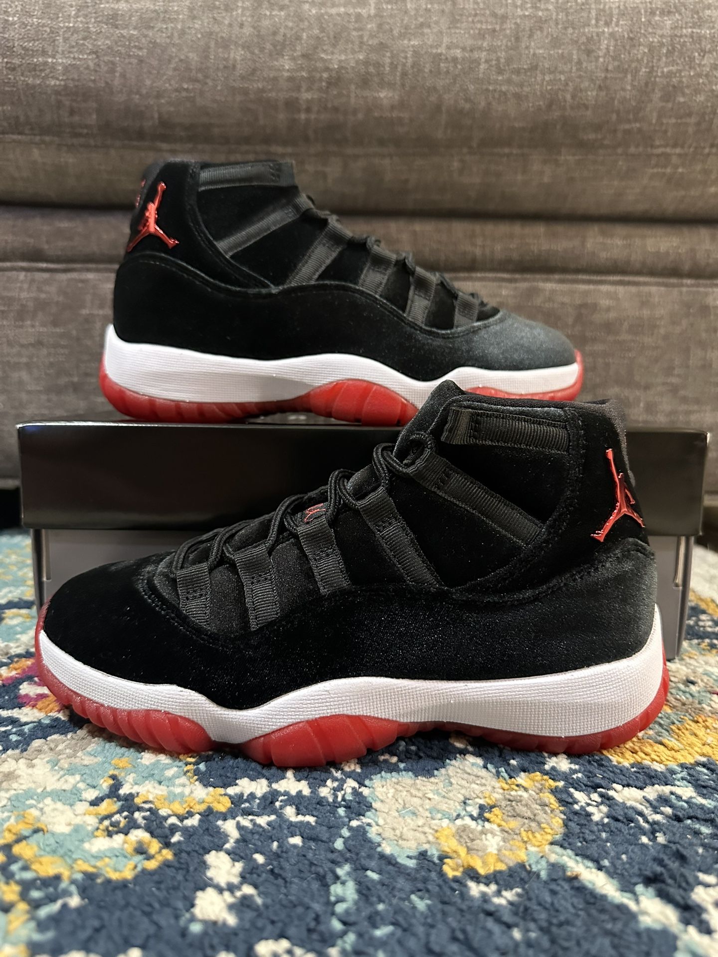 Nike Women’s Air Jordan 11 Retro “Bred Velvet” 