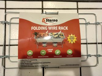 Sterno Folding Rack