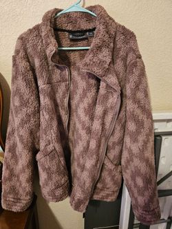 XXL woman's Sherpa soft jacket