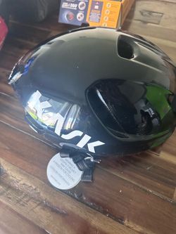 KASK Protone Road Bike Helmet Black Glossy Large (59-62cm) (CHE00037-210)