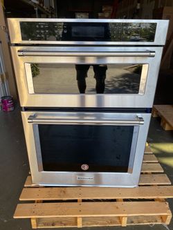 KitchenAid oven microwave combo