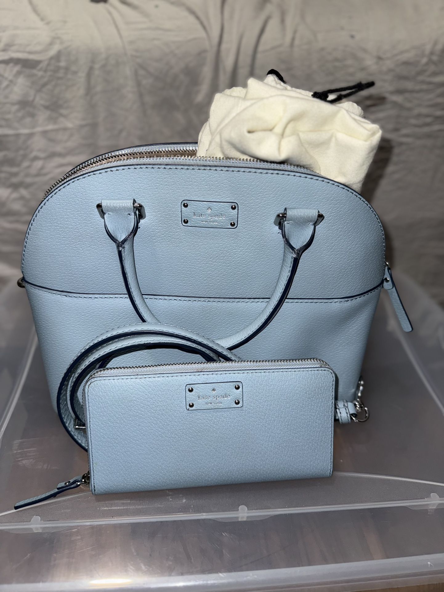Kate Spade Leather Handbag Set