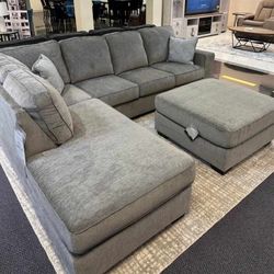 [OM] 🟪 Only $45 initial then take it home 🏡 Brand New Altari 2 Piece Sectional With Chaise 