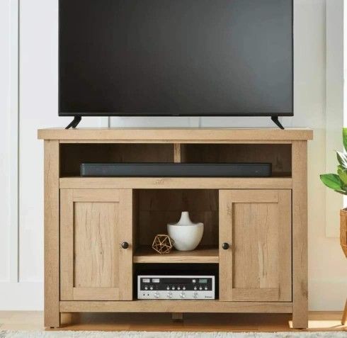 Better Homes & Gardens Natural Oak Media Console