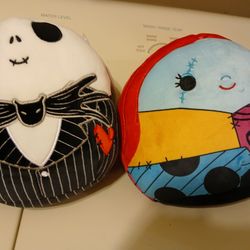 Nightmare Before Christmas Sally And Jack 8-in Squishmallows. New With Tag