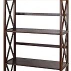 NEW Montego 5-Shelf Bookcase, Walnut