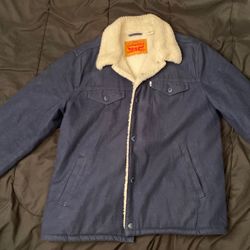 Medium Blue Levis Jacket