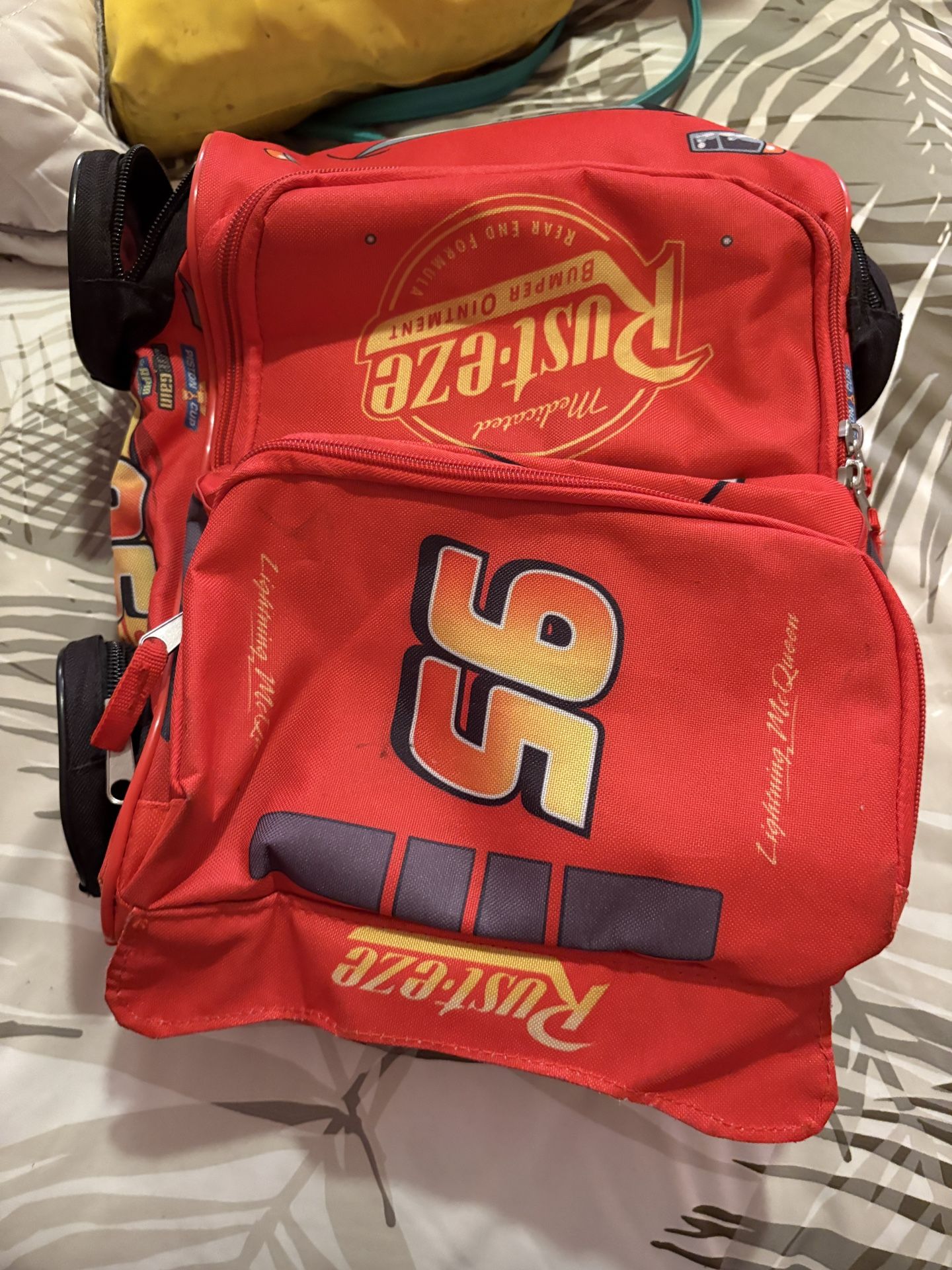 Mcqueen back pack