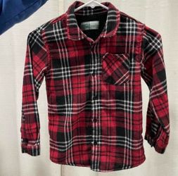 Eighth Avenue Kids Plaid Flannel Shirt Size 7