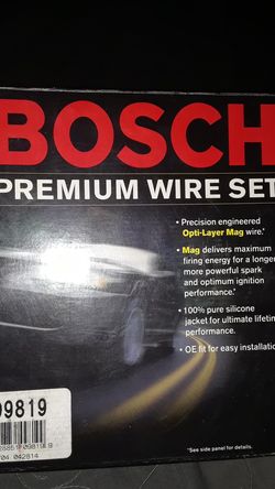 Bosh premium wire set