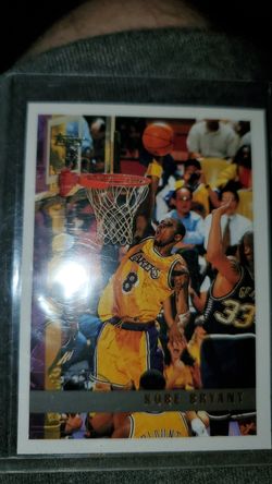 1996 kobe Bryant card