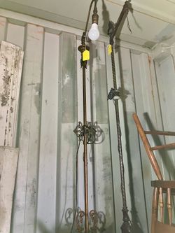 2 vintage floor lamps $175 for the pair