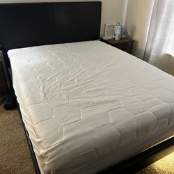 Queen Size mattress, Frame And Box Spring