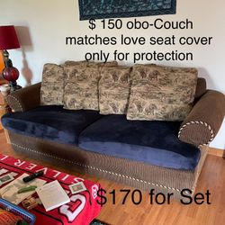 $170 or Best Offer Couch & Love Seat