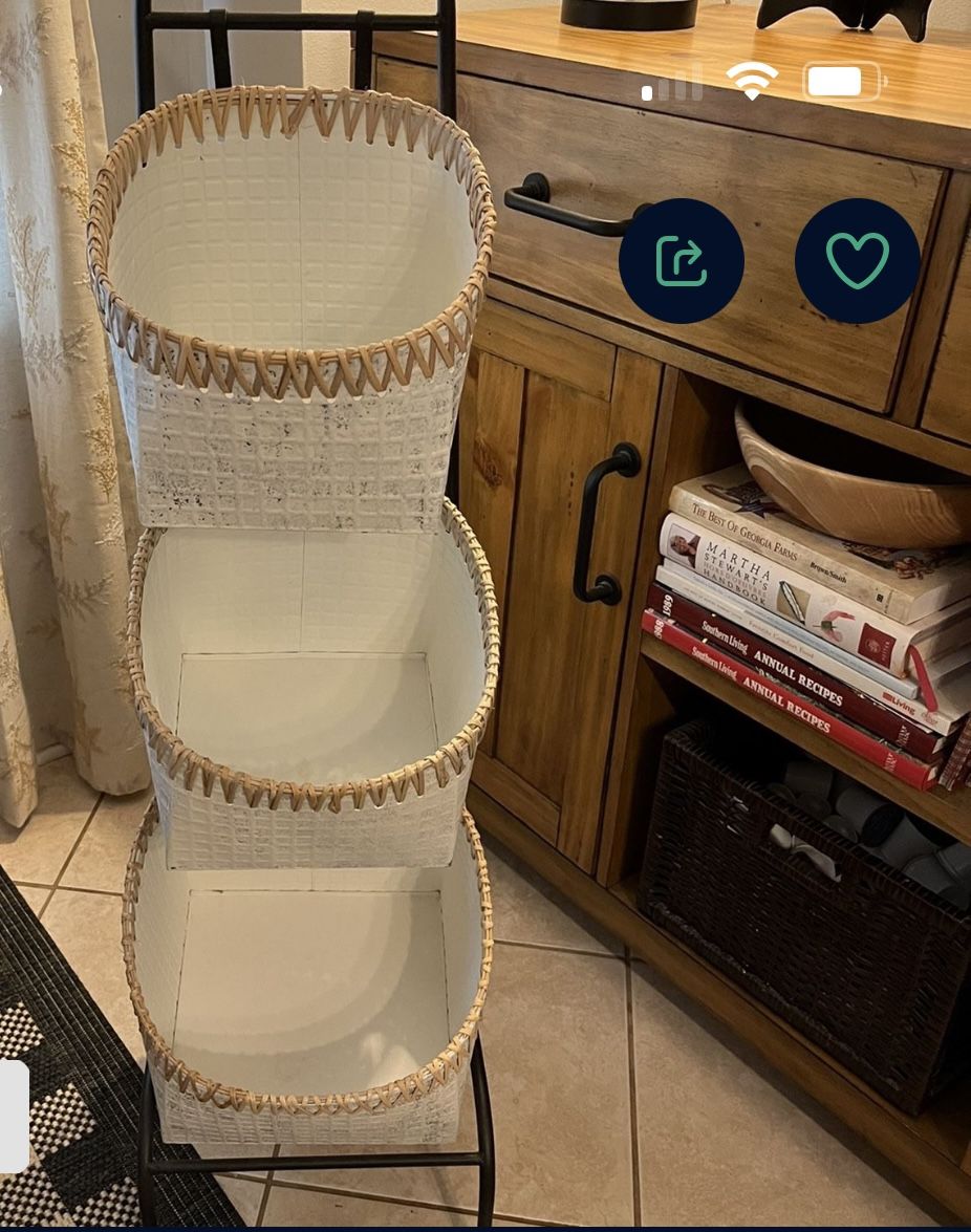 Storage Baskets 3 Tier